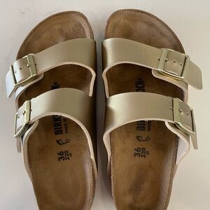 Birkenstock Gold Sandals
